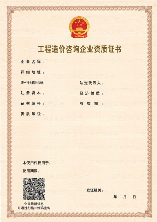 电子资质证书来了 承接工程有专用件,仅3个月使用期限